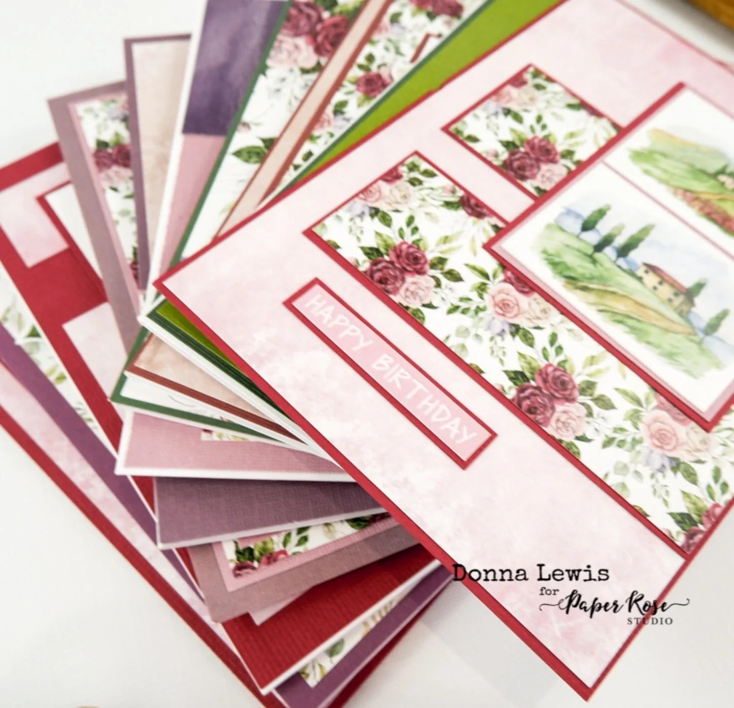 Mediterranean Summer Cards - Donna Lewis