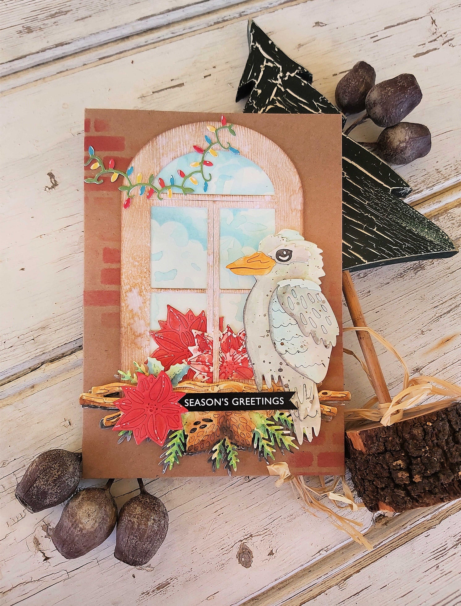 Aussie Season Greetings Card - Deb Adams