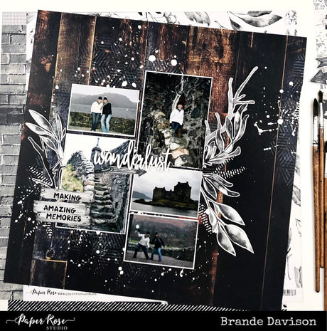 Wanderlust Layout - Brande Davison