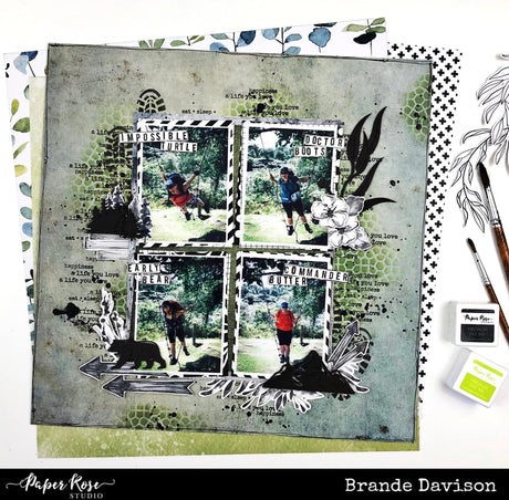 Serenity Textures Layout - Brande Davison