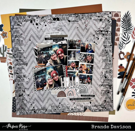 Hello Lovely Layout - Brande Davison