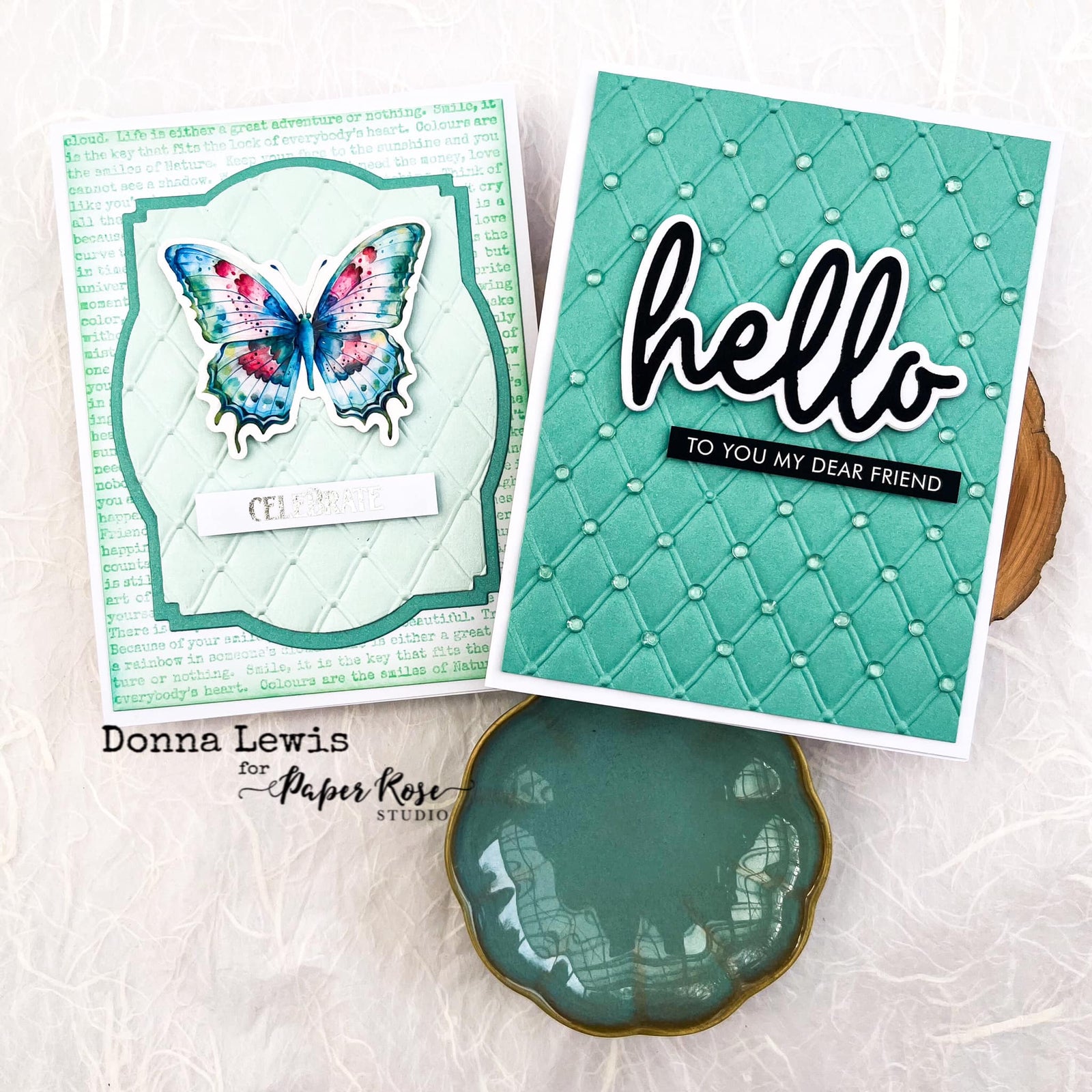 Tufted Elegance Cards - Donna Lewis