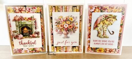 Cozy Fall Cards - Tania Ridgwell