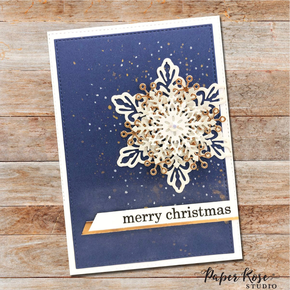 Snowflake Card - Karen McKibbin