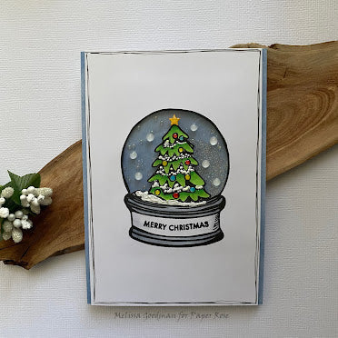 Snowglobe Merry Christmas - Melissa Goodman