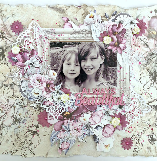 Always Beautiful Layout - Tania Ridgwell