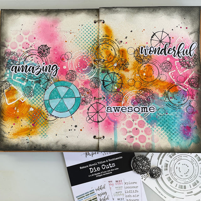 Art Journal Circles - Tanya Heritage