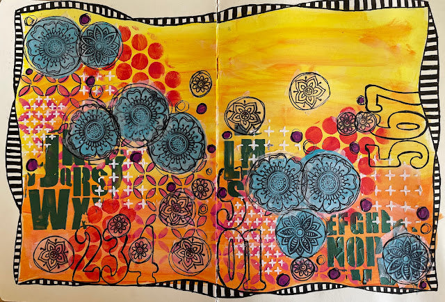 Art Journal Fun - Tanya Heritage