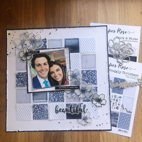 You Make My Heart Smile Layout - Tanya Heritage