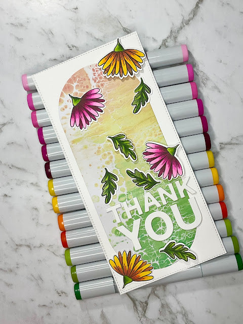 Olivia's Blooms Thank You Card - Amanda Herring