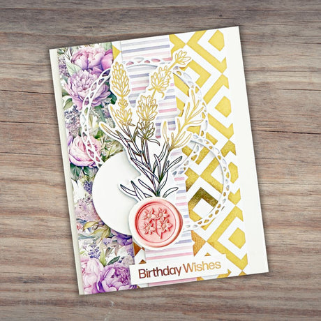 Lavender & Roses Foil Cards - Tania Ridgwell