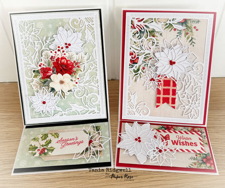 Woodland Christmas Easel Cards - Tania Ridgwell