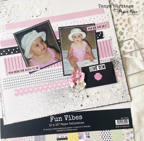 Fun Vibes Layout - Tanya Heritage