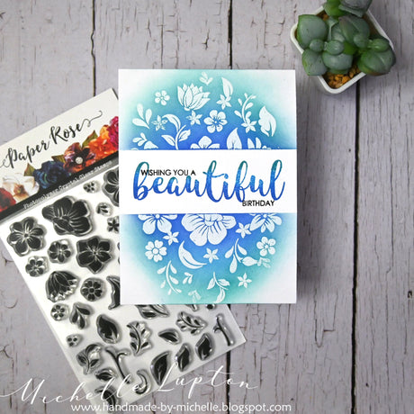 Beautiful Blue Birthday - Michelle Lupton