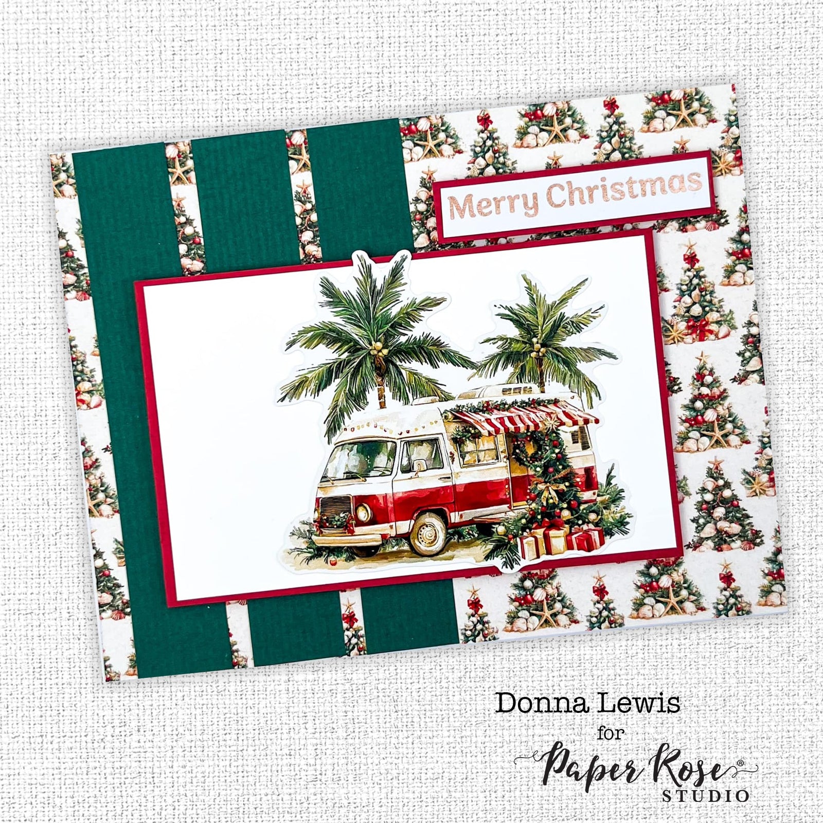 Tropical Christmas Card - Donna Lewis