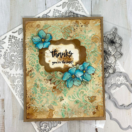 Distress Crackle Card - Mandy Herring