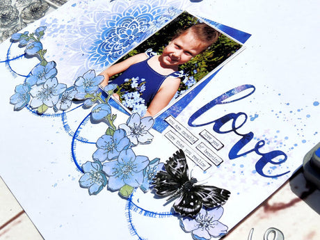 Love Layout - Elisa Ablett