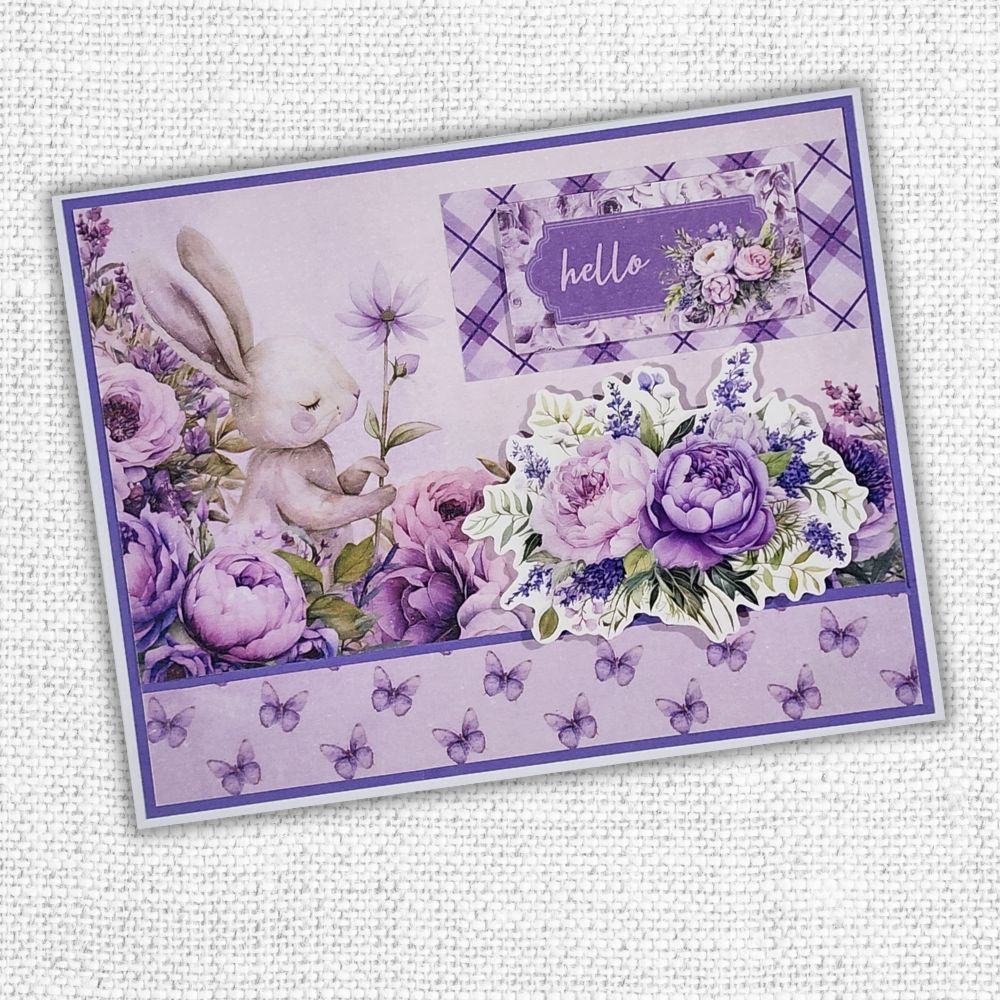 Papercuts Cardmaking Kit - December 2024 Lavender & Fairies 33723 - Paper Rose Studio