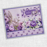 Papercuts Cardmaking Kit - December 2024 Lavender & Fairies 33723 - Paper Rose Studio