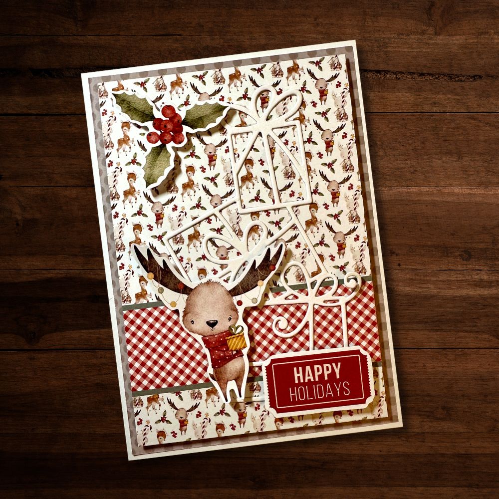 Christmas Friends 6x8" Quick Cards Collection 30567 - Paper Rose Studio