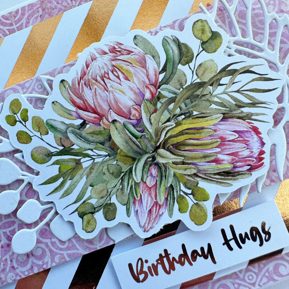 Blooming Proteas Die Cuts 30819 - Paper Rose Studio