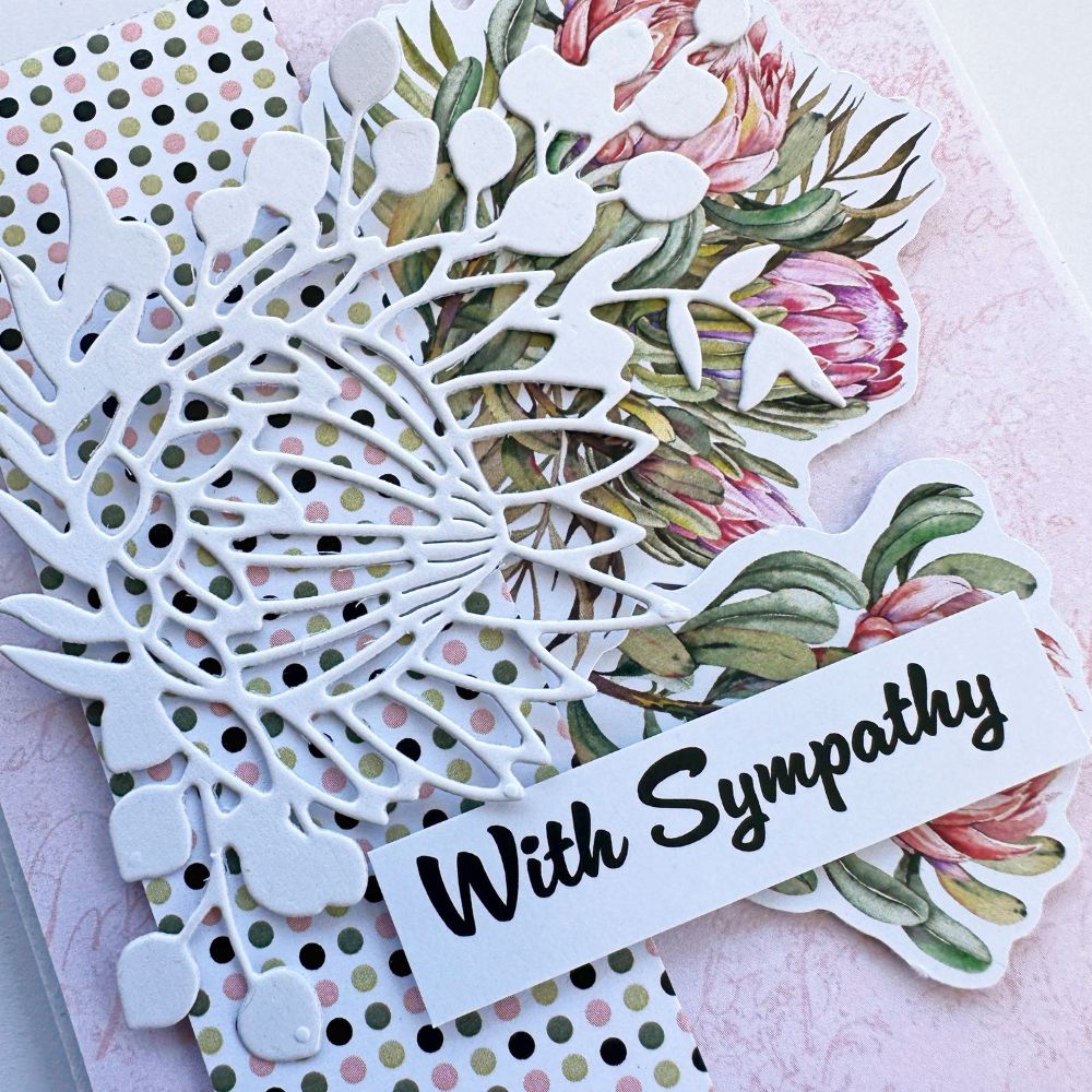 Blooming Proteas Die Cuts 30819 - Paper Rose Studio