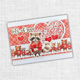 Animal Love Embossed Die Cuts 31629 - Paper Rose Studio