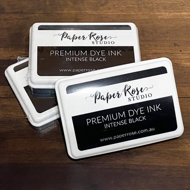 19766 - Black Premium Dye Ink Pad - Paper Rose Studio