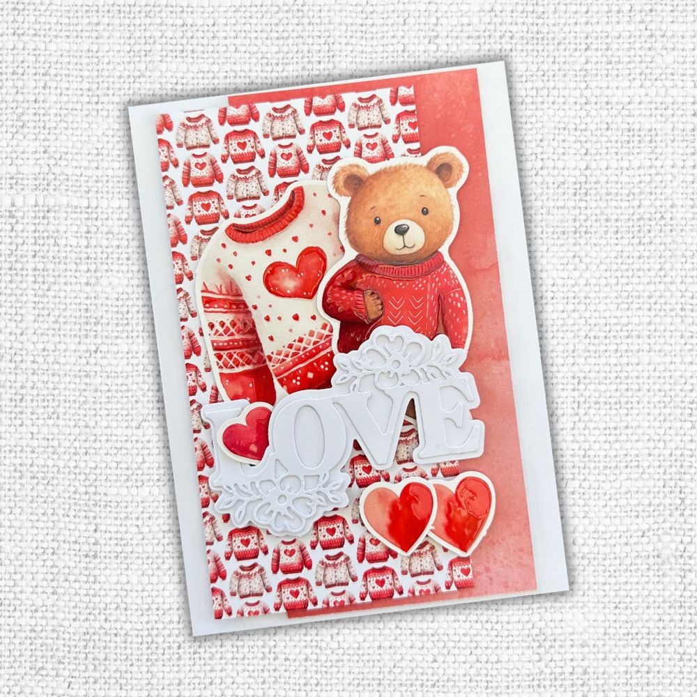 Animal Love Embossed Die Cuts 31629 - Paper Rose Studio