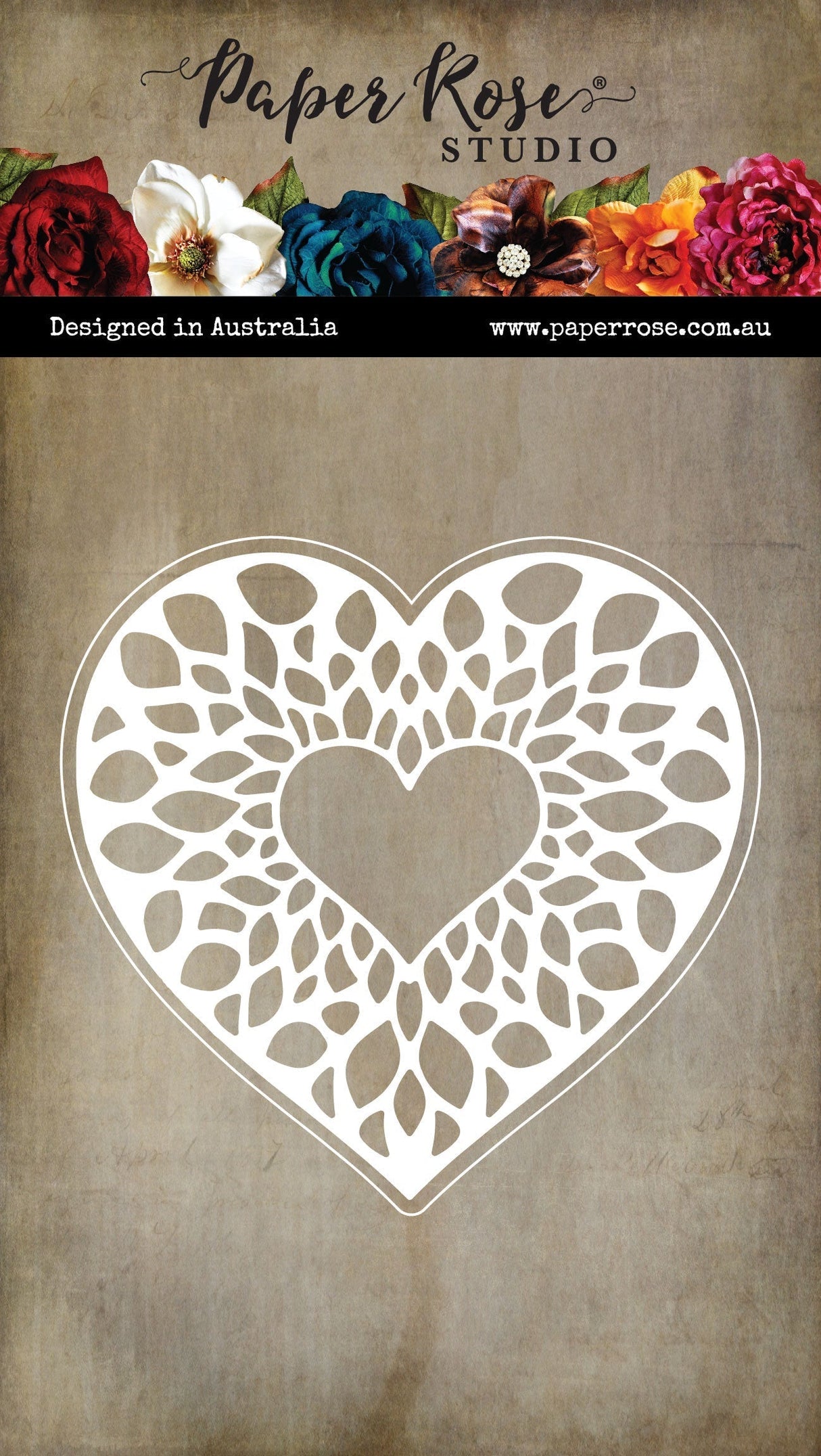 Romeo Layered Heart Metal Cutting Die 31608 - Paper Rose Studio