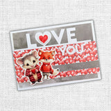 Love You Border Metal Cutting Die 31578 - Paper Rose Studio