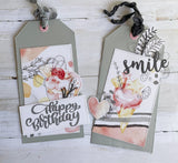 Happy Birthday Chunky Script Stamp Set 24640 - Paper Rose Studio