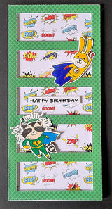 Superhero A5 24pc Paper Pack 18096 DISCONTINUED - Paper Rose Studio