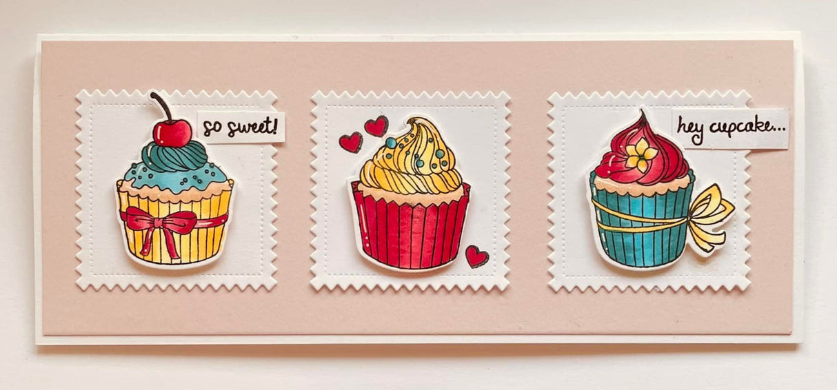 Hey Cupcake 4x6" Clear Stamp Set 19066 - Paper Rose Studio