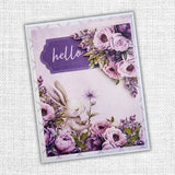 Lavender & Fairies Embossed Die Cuts 33525 - Paper Rose Studio