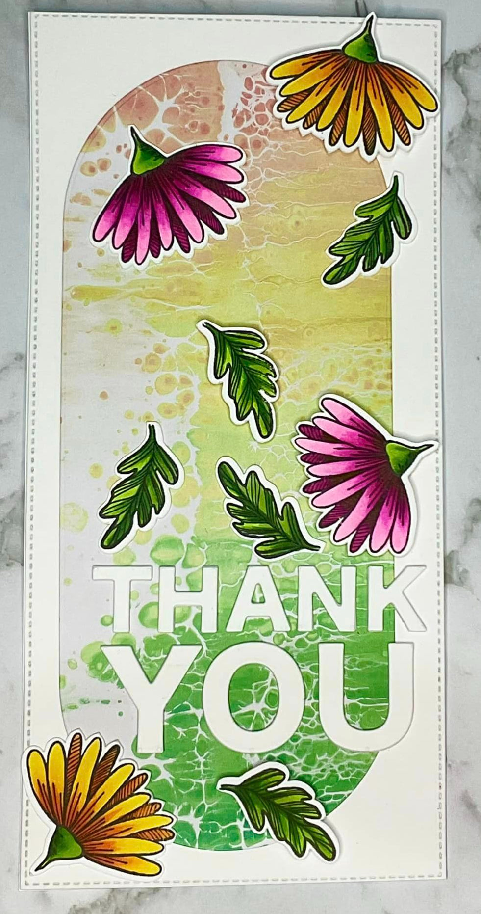 Thank You Block Metal Cutting Die 21165 - Paper Rose Studio