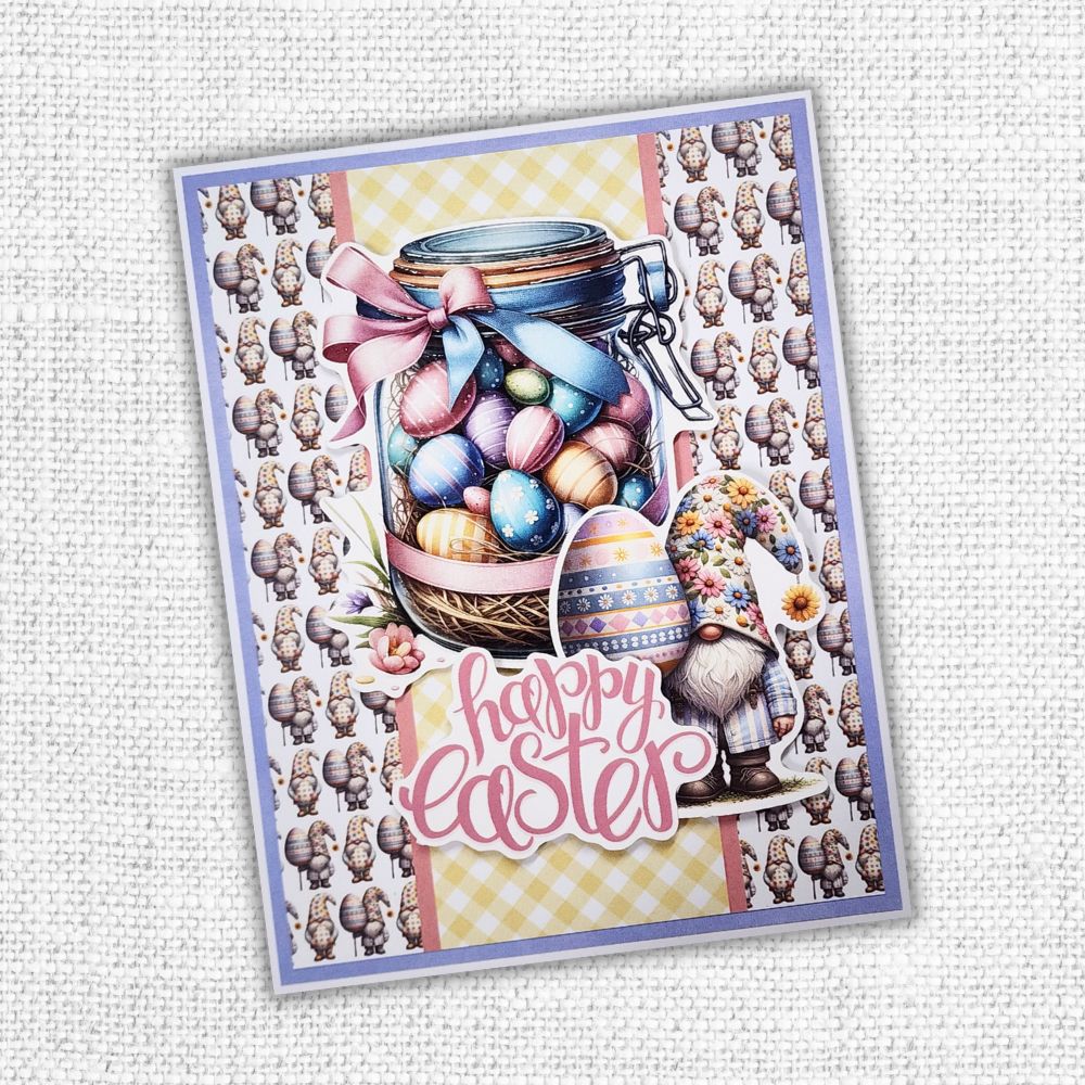 Happy Easter 6x8" Die Cuts & Sentiments 31776 - Paper Rose Studio