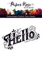 Vintage Hello Clear Stamp Set 30171 - Paper Rose Studio