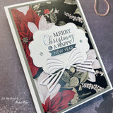 Christmas Sentiments - Silver Foil 6x6 Paper Collection 27286 - Paper Rose Studio