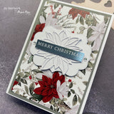 Christmas Sentiments - Silver Foil 6x6 Paper Collection 27286 - Paper Rose Studio