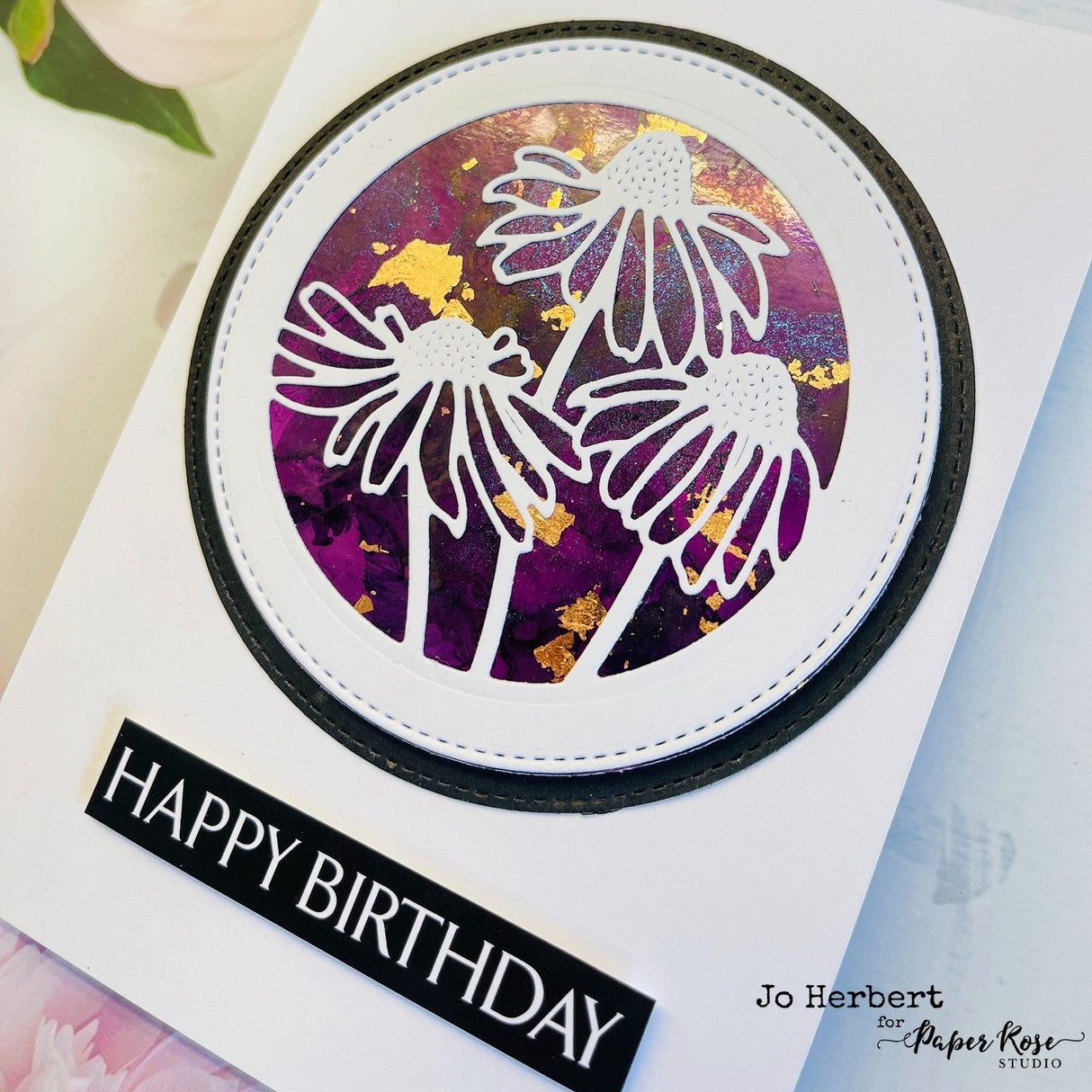 Daisy Circle Metal Cutting Die 18521 - Paper Rose Studio