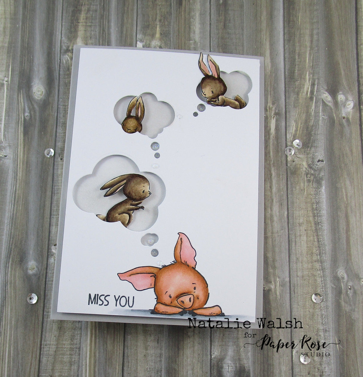 Speech Bubbles Clouds Metal Cutting Die 28405 - Paper Rose Studio