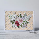 Quatrefoil Background 1 Metal Cutting Die 16969 - Paper Rose Studio