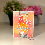 Tulip Border 1 Metal Cutting Die 29674 - Paper Rose Studio