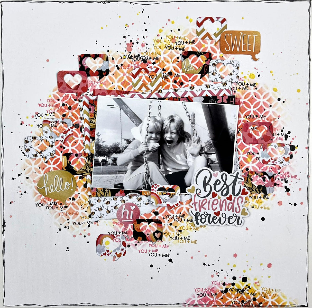 Best Friends 12x12 Paper Collection 30387 - Paper Rose Studio