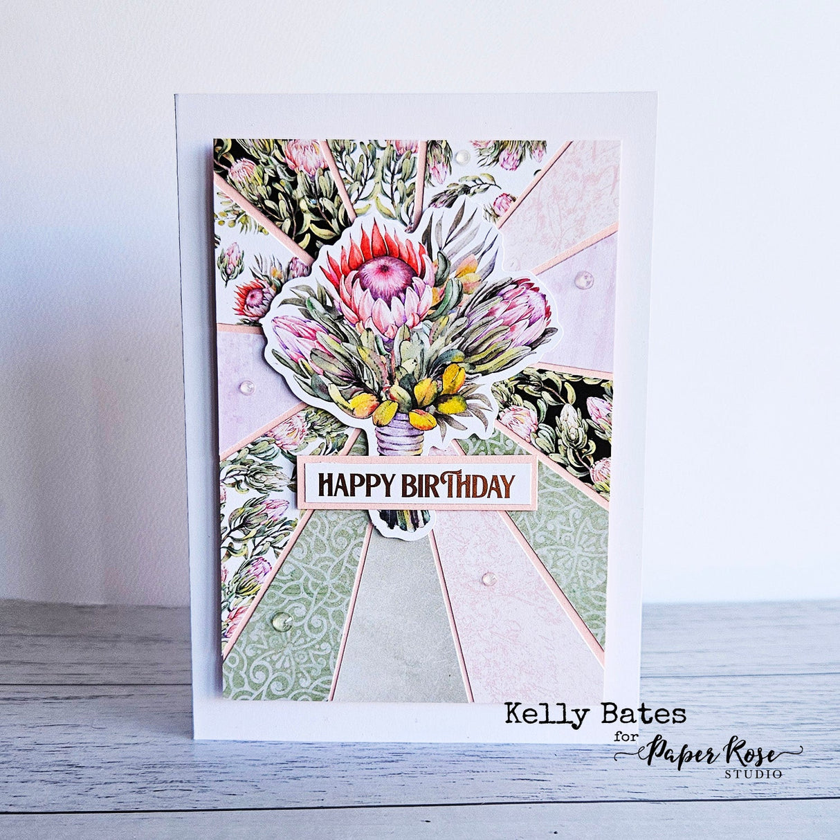 Blooming Proteas Die Cuts 30819 - Paper Rose Studio