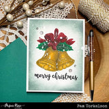 Christmas Bells 4x4" Clear Stamp Set 18339 - Paper Rose Studio