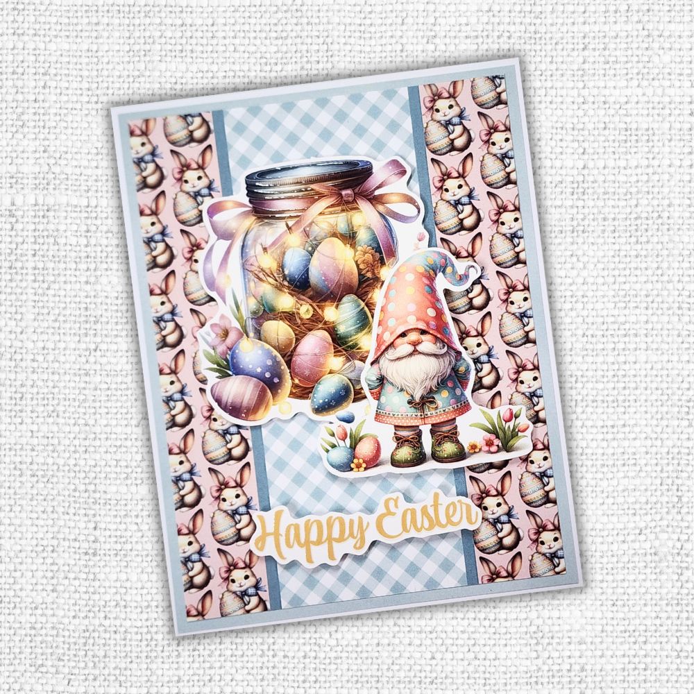 Happy Easter 6x8" Die Cuts & Sentiments 31776 - Paper Rose Studio