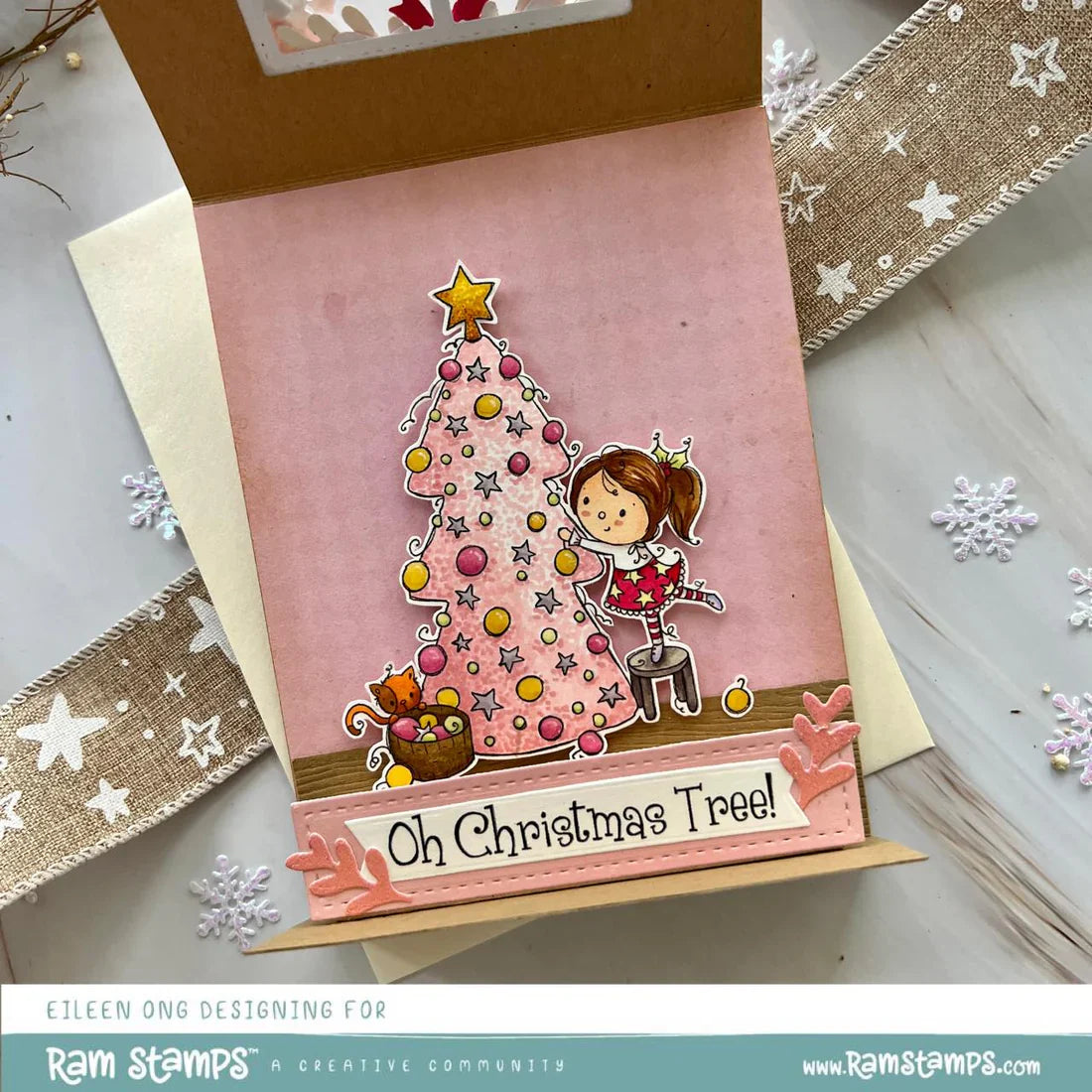 O Christmas Tree Clear Stamp 32667 - Paper Rose Studio