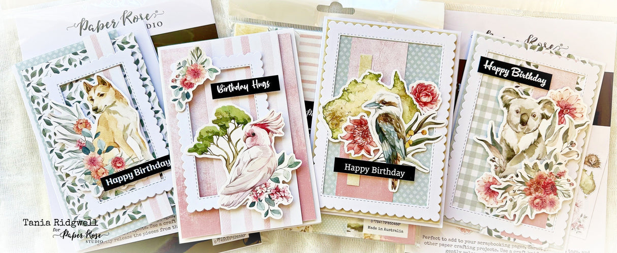 Outback Friends Die Cuts 31160 - Paper Rose Studio